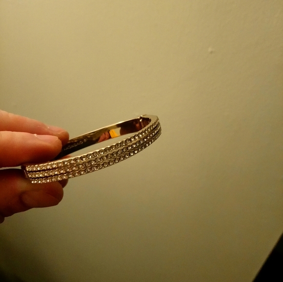 Givenchy bracelet w/ crystals & earrings - Picture 7 of 10